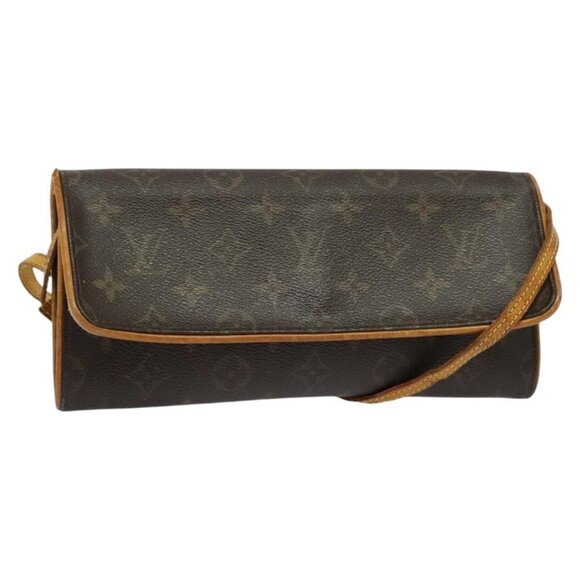 LOUIS VUITTON Monogram Pochette Twin GM Shoulder Bag - Picture 2 of 16